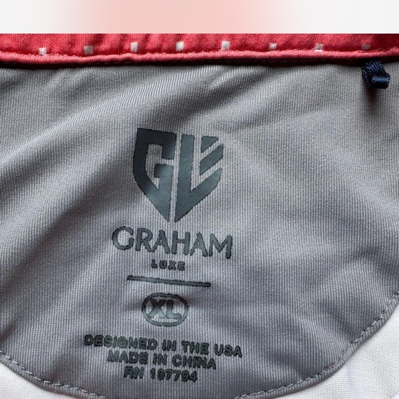 Men's Graham Luxe Polo Shirt Size XL - Picture 4 of 5